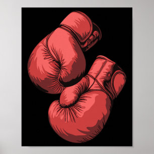 Poster Bag Sparing Boxer do Esporte das Artes Marciais