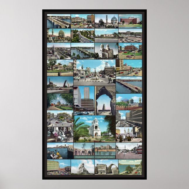 Poster Bagdá Velho Dias (Frente)