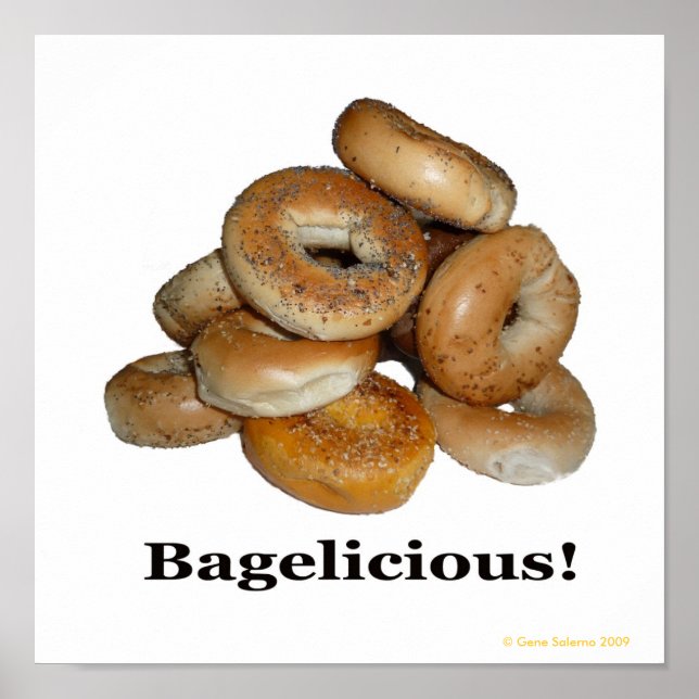 Póster Bagelicious! (Frente)