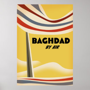 Poster Baghdad Por Air