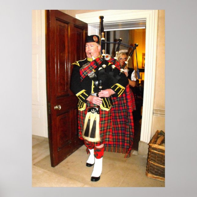 Poster Bagpiper (Frente)