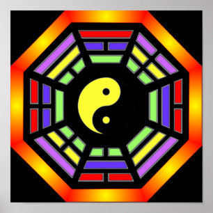 Poster Bagua Yin Yang
