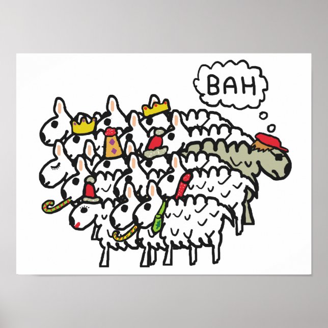 Poster Bah Humbug (Frente)