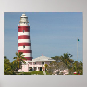 Póster BAHAMAS, Abacos, Gaios Loyalistas, Gaivota Elbow, 