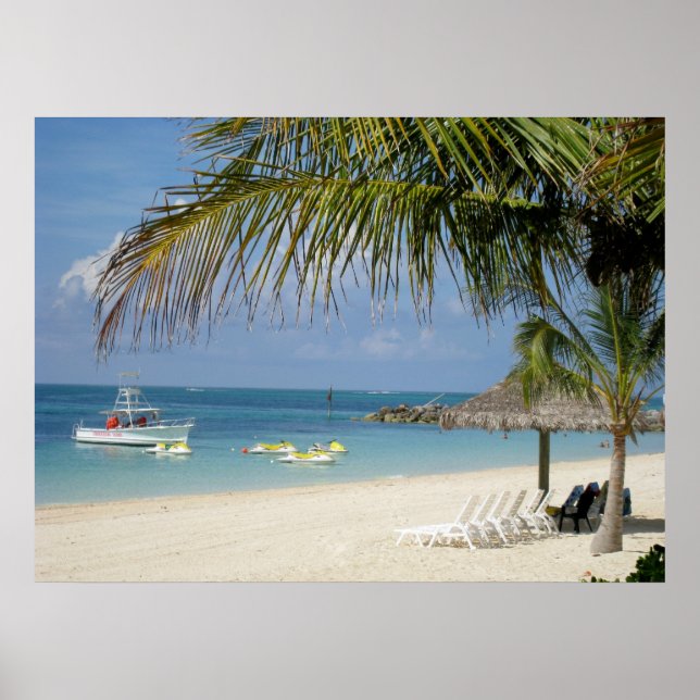 Poster Bahamas Foto com enquadramento (Frente)