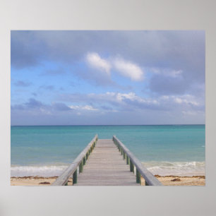 Póster BAHAMAS, Ilha Grand Bahama, Lado Oriental: