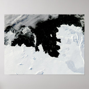 Póster Baía da ilha do pinho na Antártica ocidental