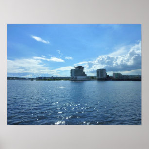 Póster Baía de Cardiff, Cardiff, Wales