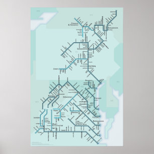 Póster Baía de Chesapeake 20" x 30"