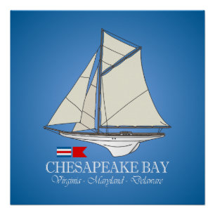 Póster Baía de Chesapeake (SB)