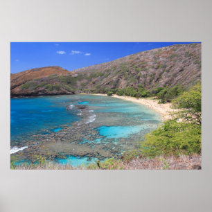 Póster Baía de Hanauma, Havaí
