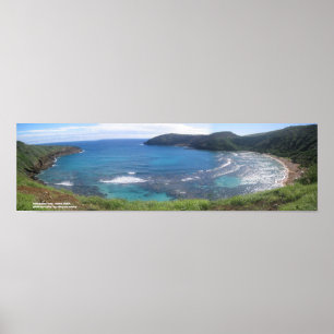 Póster Baía de Hanauma, Oahu
