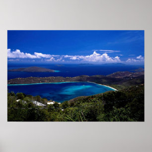 Póster Baía de Magens, St Thomas, E.U. Virgin Islands