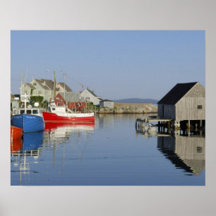 Póster Baía de Peggy, Nova Scotia, Canadá
