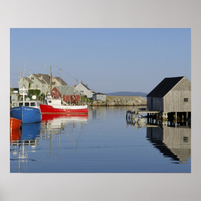 Póster Baía de Peggy, Nova Scotia, Canadá (Frente)