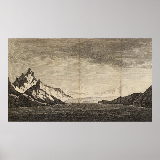 Póster Baía de Posse, Geórgia do Sul (Frente)