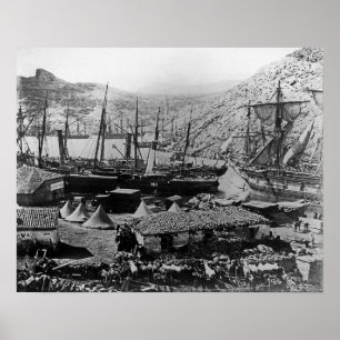 Poster Baía do Cossack, Crimeia, c.1855