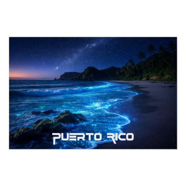 PÓSTER BAÍA DOS MOSQUITOS - PORTO RICO (Frente)