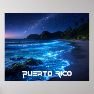 POSTER BAÍA DOS MOSQUITOS - PORTO RICO
