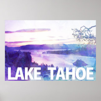 Póster Baía Emerald do Lago Tahoe