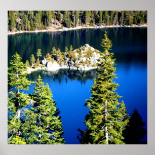 PÓSTER BAÍA ESMERALDA EM LAKE TAHOE
