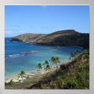 Póster Baía Havaí de Hanauma
