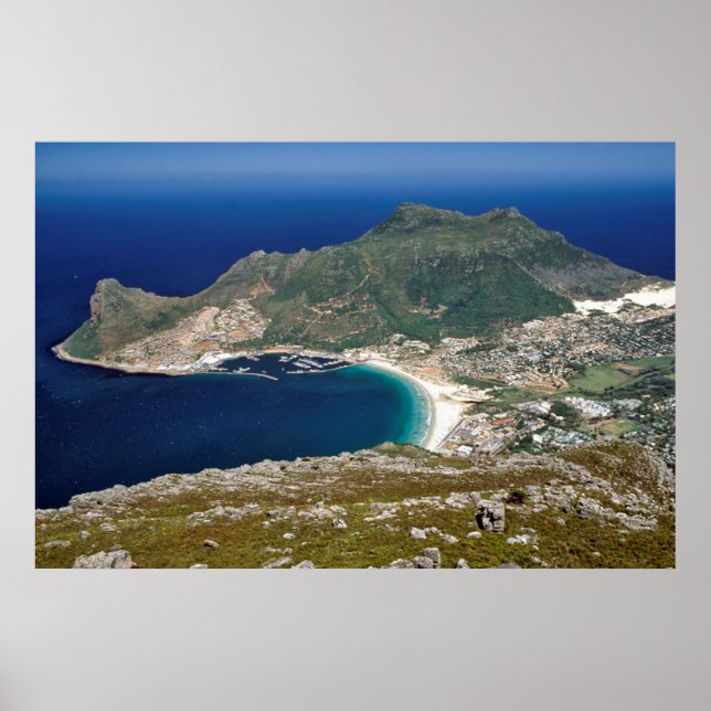 Póster Baía Hout, Sentinela E Oceano Atlântico (Frente)