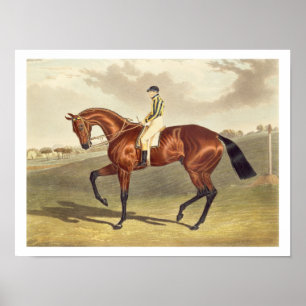 Poster Baía Middleton, vencedor do Derby em 1836, em