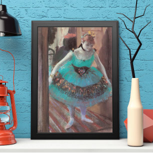 Poster Bailarina Deixando sua Sala de Vestir por Edgar De