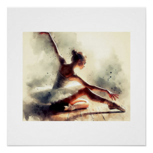 Póster Bailarina em Movimento, 