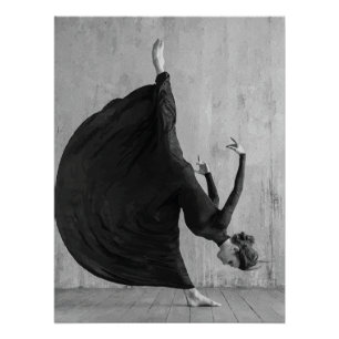 Póster Bailarina Vitoriana em Movimento