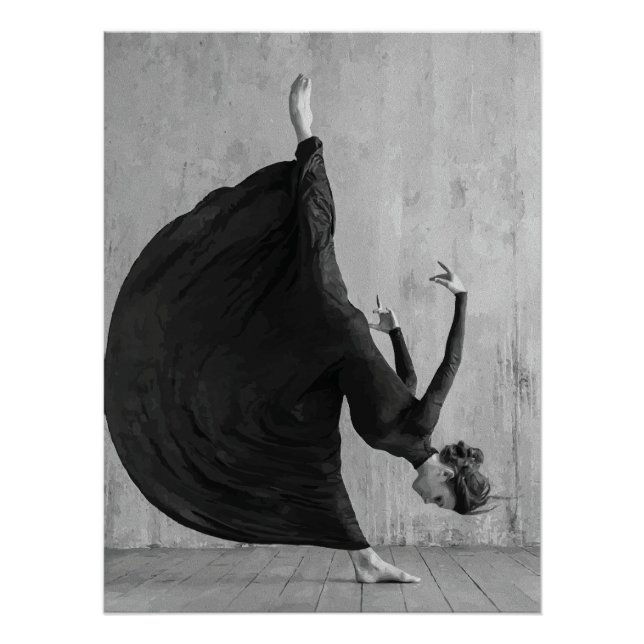 Póster Bailarina Vitoriana em Movimento (Frente)