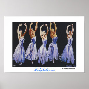 Poster Bailarinas da senhora