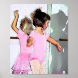 Poster Bailarinas pequenas