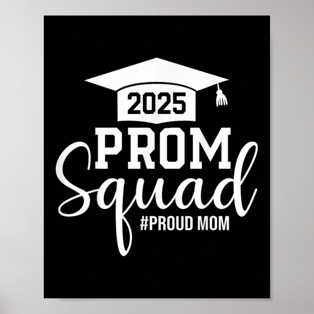 Poster Baile de formatura Squad 2025 Orgulhoso Baile de f (Frente)