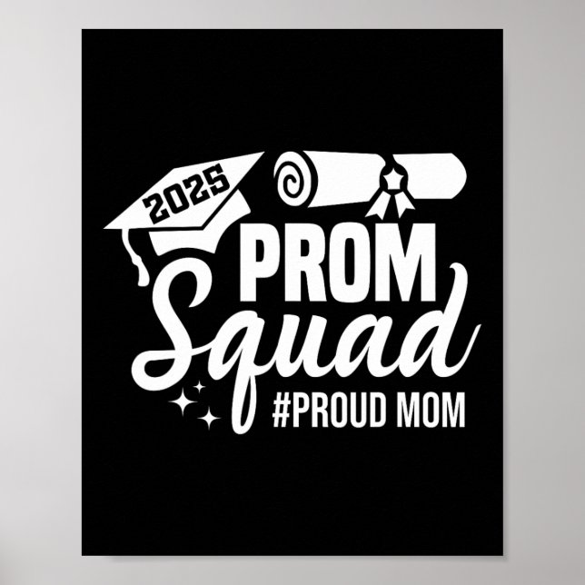 Poster Baile de formatura Squad 2025 Orgulhoso Baile de f (Frente)