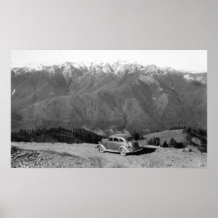 Póster Bailey Range das Olimpiadas do Furacão Ridge