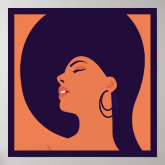 Poster Bain de soleil