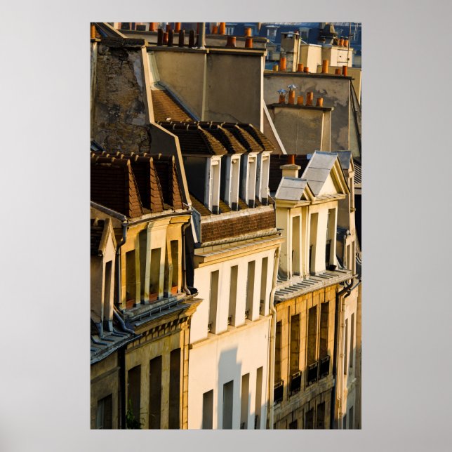Poster Bairro Latino | Paris, França (Frente)