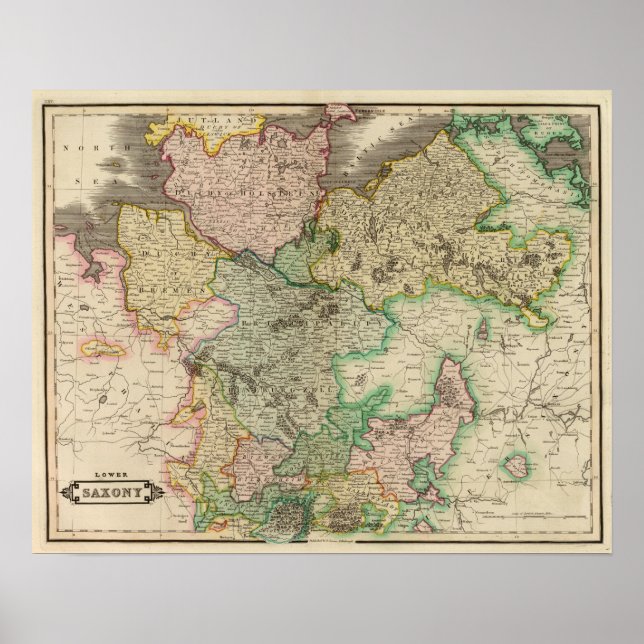 Póster Baixa Saxónia (Frente)