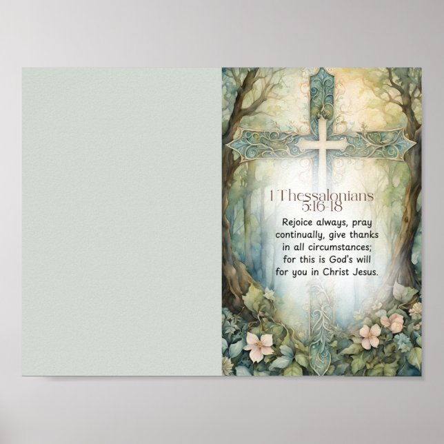 Poster Baixar Capa Bi-fold Sozinha Boletím da Igreja (Frente)