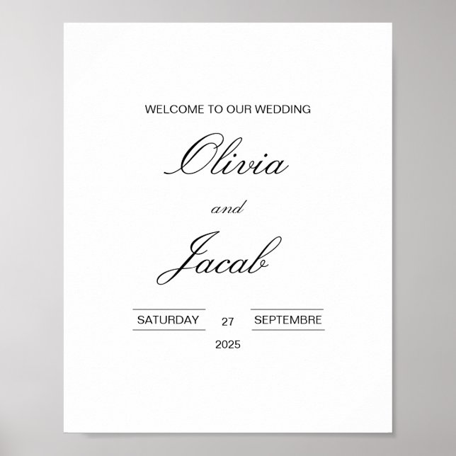 Poster Baixar Instantâneo de Modelos de Caligrafia Modern (Frente)