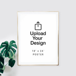 Poster Baixe Digitalmente Seu Cartaz de 18" x 24"