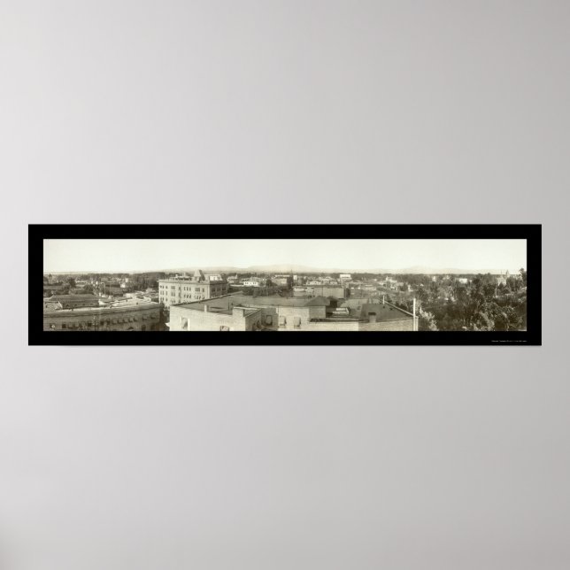 Póster Bakersfield, CA Foto 1909 (Frente)