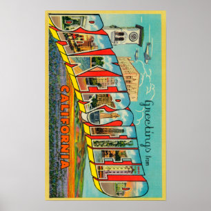 Póster Bakersfield, Califórnia - grandes cenas da letra