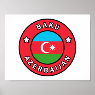 Poster Baku Azerbaijan