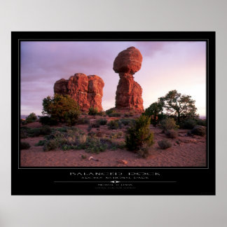 Póster Balanced Rock