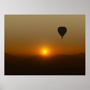 Póster balão de ar quente