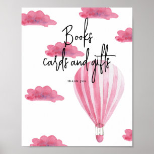 Poster Balão de ar quente - Cartões de livros e presentes