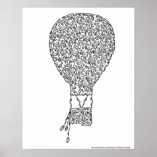 Póster BALÃO DE AR QUENTE por NICHOLAS_COPYRIGHT_M...